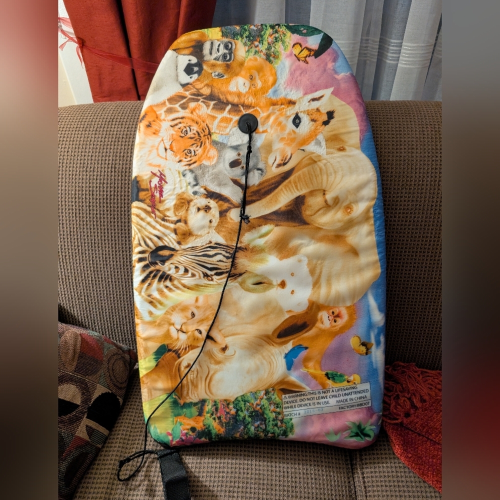 Animal Print Bodyboard